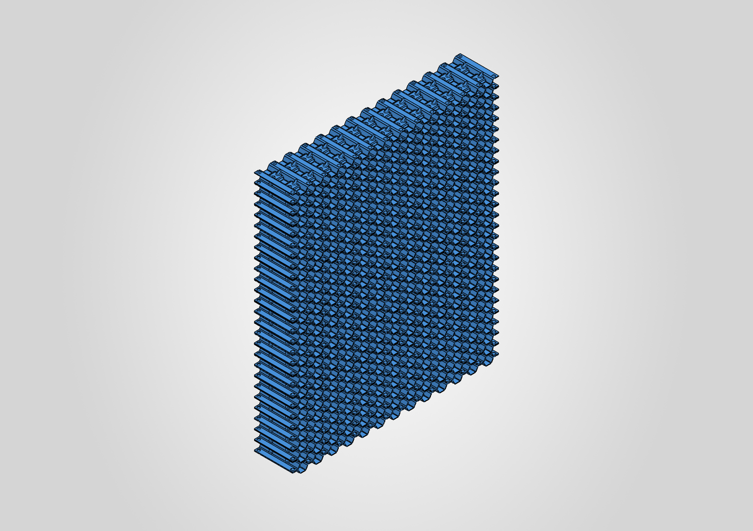 Upper beam CAD model